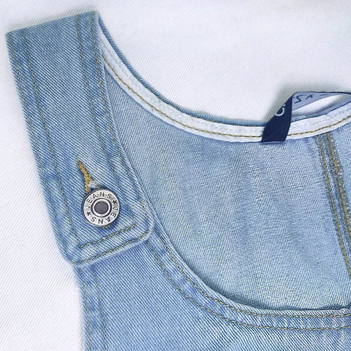 Brisa Azul- Vestido de Verão em Denim Prático e Leve