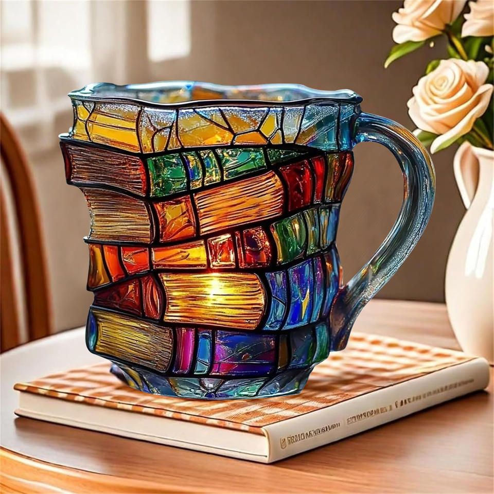 LivroMistico - Caneca em Vitrais