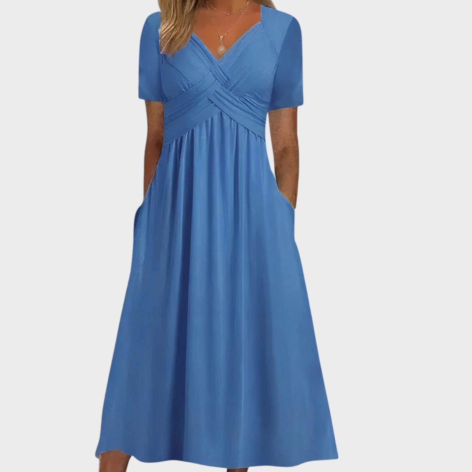 Teresa - Vestido confortável com cote em V