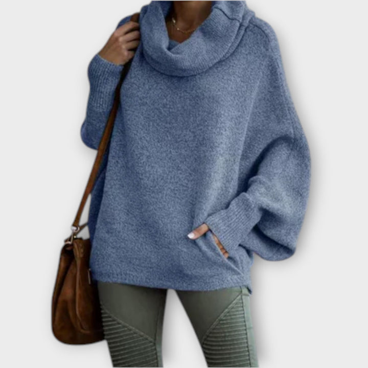 Ulrike - Pullover Elegante para Senhora em Tartaruga