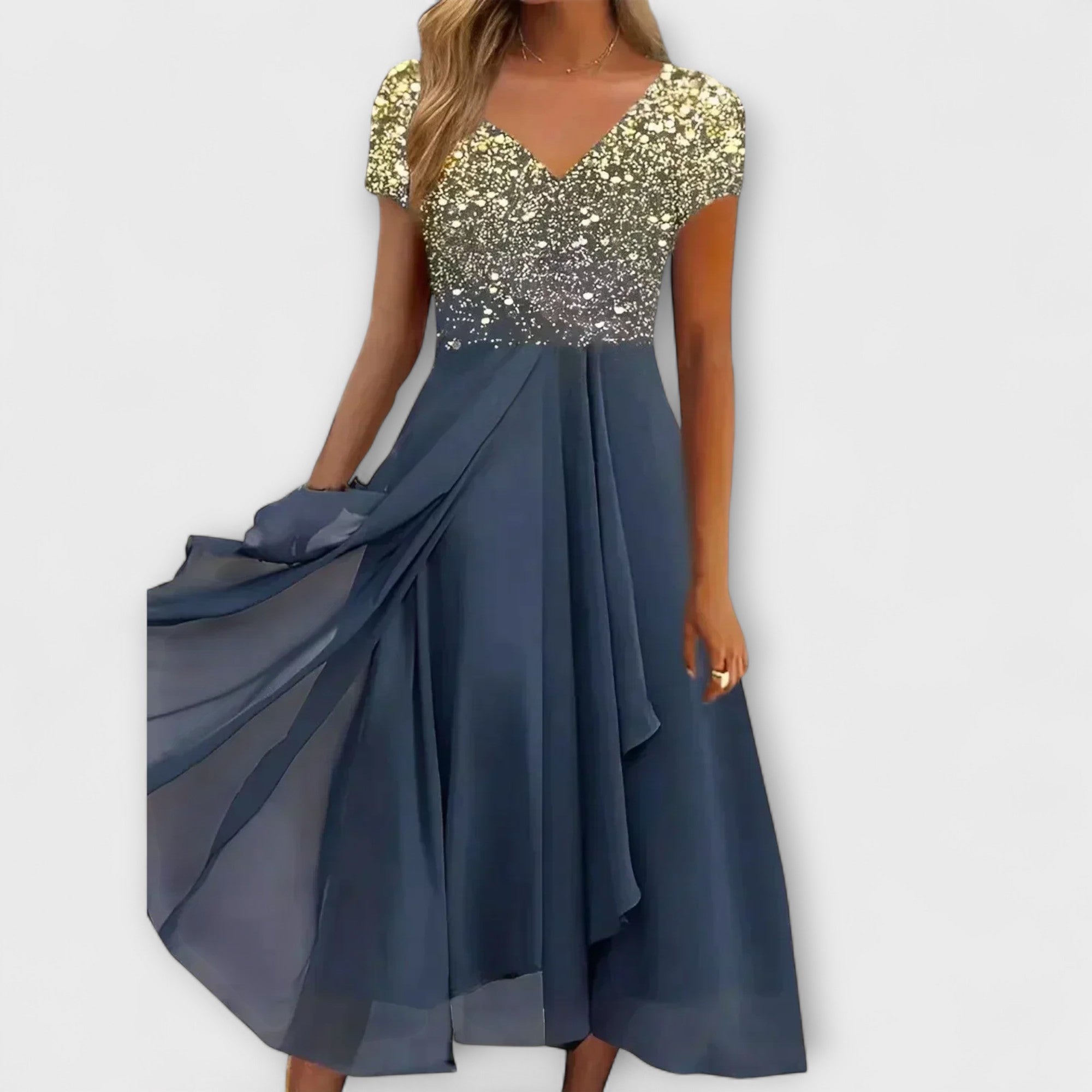 Lara - Vestido de Festa em Chiffon para Mulheres