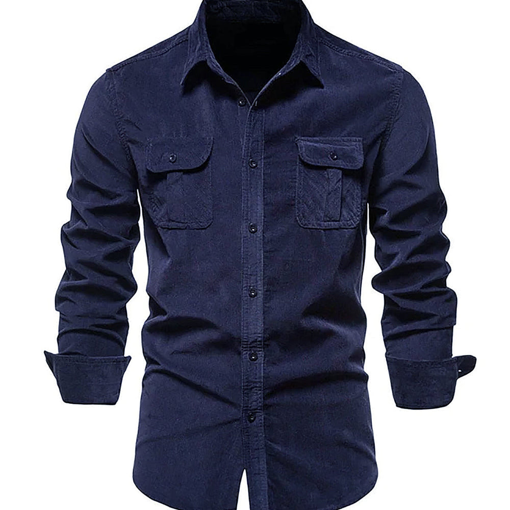 Camisa de Manga Longa em Tecido Respirável com Controle de Temperatura