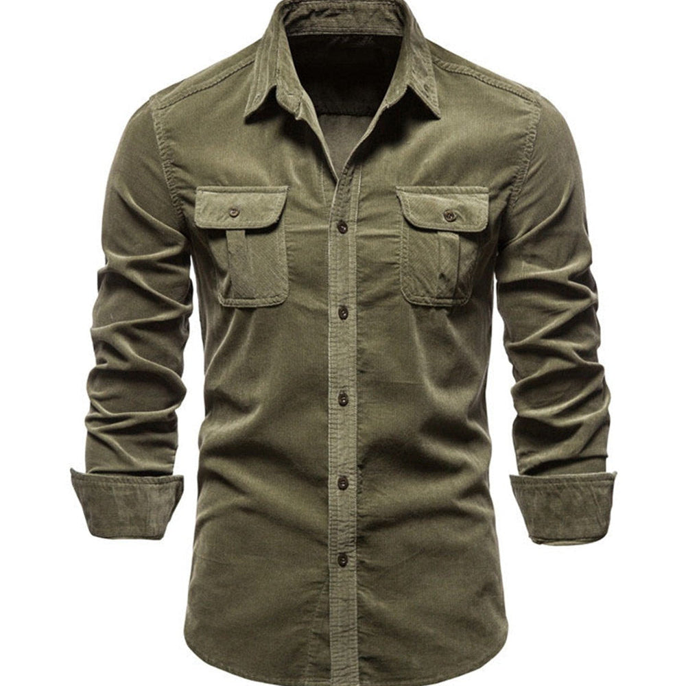 Camisa de Manga Longa em Tecido Respirável com Controle de Temperatura