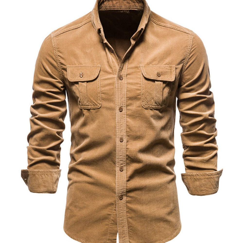 Camisa de Manga Longa em Tecido Respirável com Controle de Temperatura