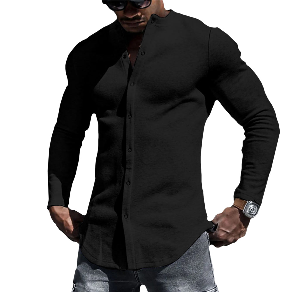 Camisa de Tecido Macio com Corte Relaxado para Conforto e Liberdade de Movimento