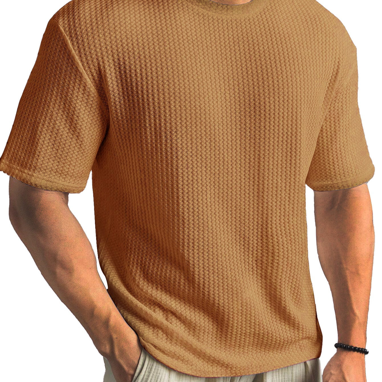 Camisa Neat com Botões em Mistura Suave