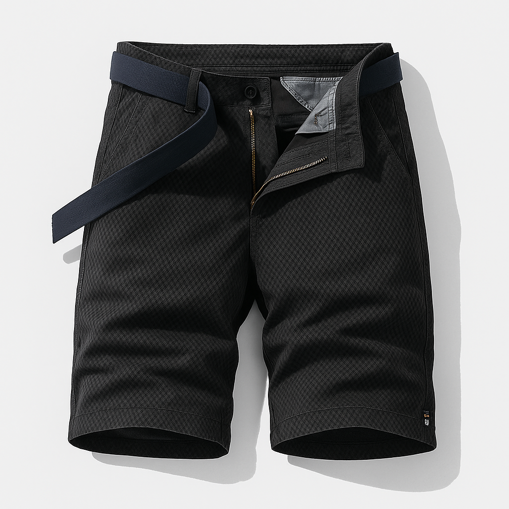 Calças Curtas – Tecido Leve com Cintura Elástica e Corte Confortável