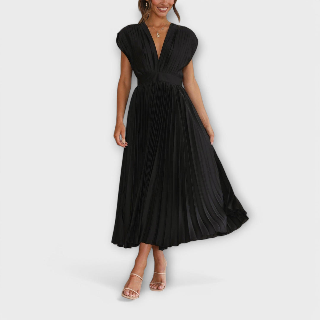Maria - Vestido Plissado Estiloso