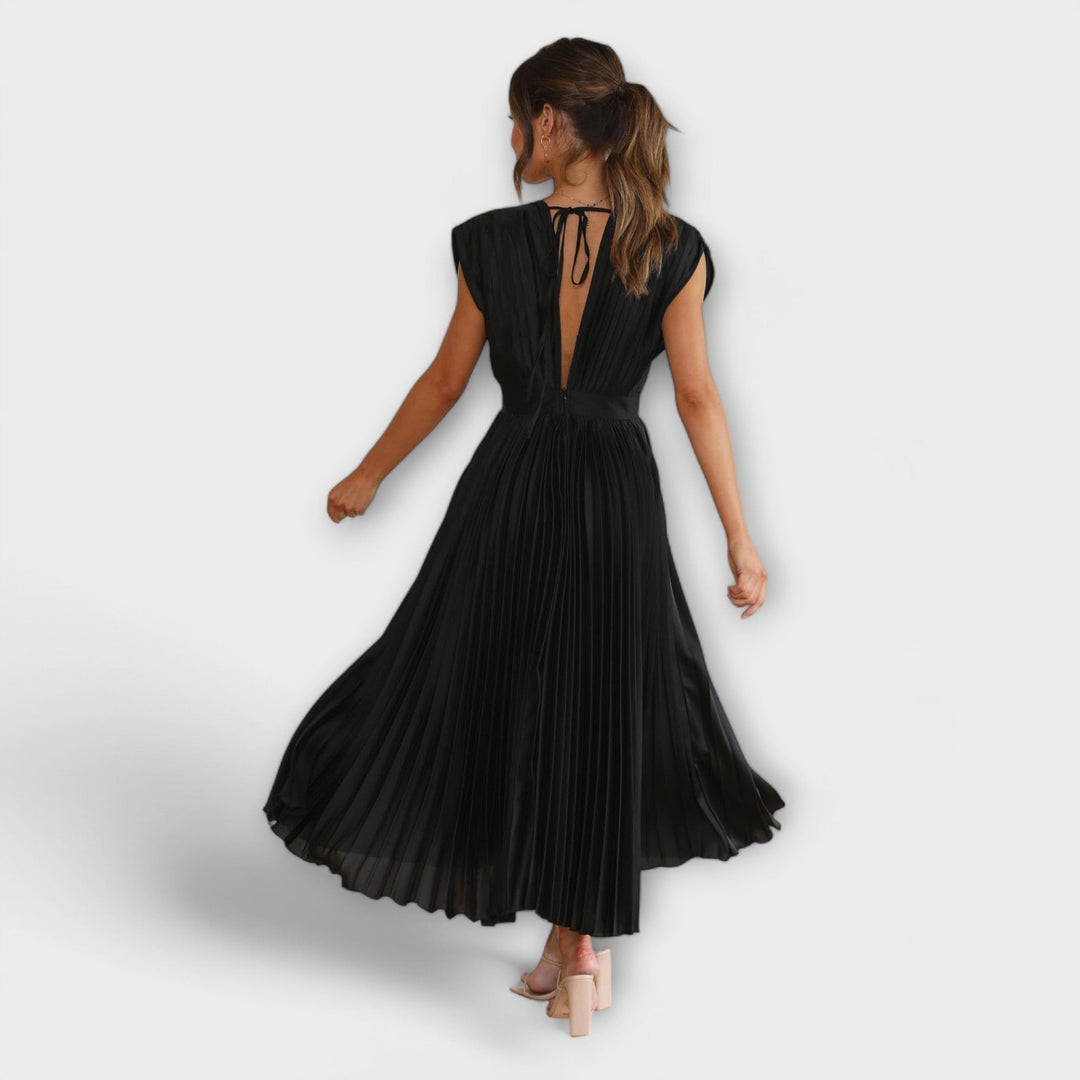 Maria - Vestido Plissado Estiloso