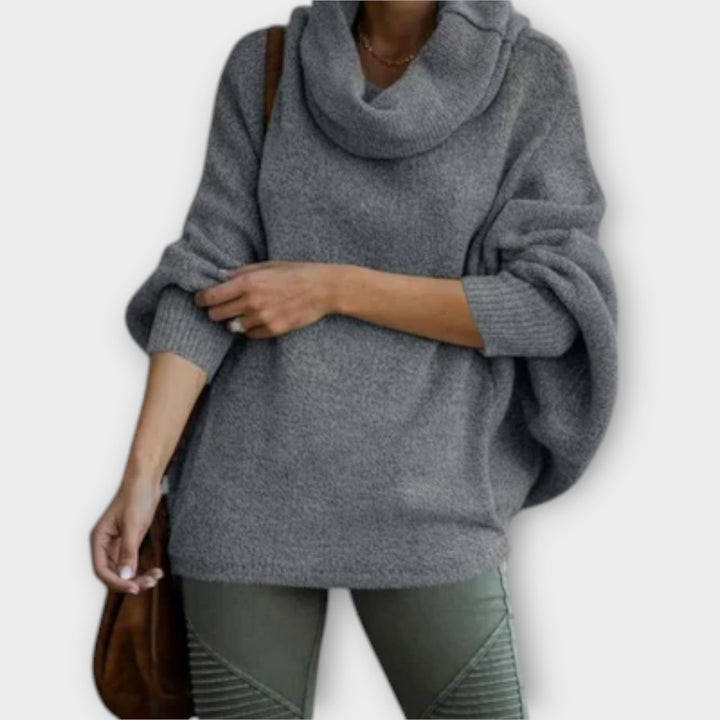 Ulrike - Pullover Elegante para Senhora em Tartaruga