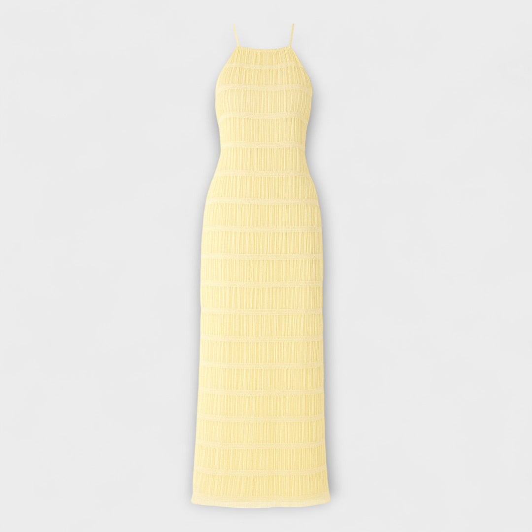 Adeline - Vestido Longo com Alças Halter