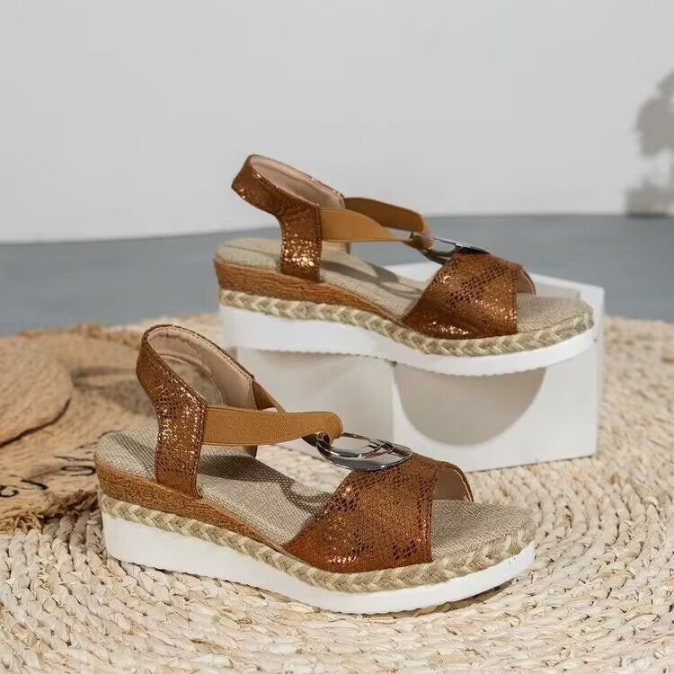 Mara – Sandálias de Plataforma Elegantes