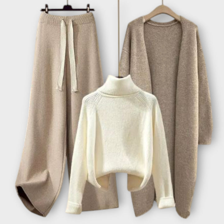 Flair - Estilo Casual - Conjunto de Três Peças
