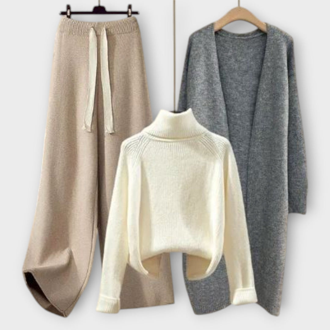 Flair - Estilo Casual - Conjunto de Três Peças
