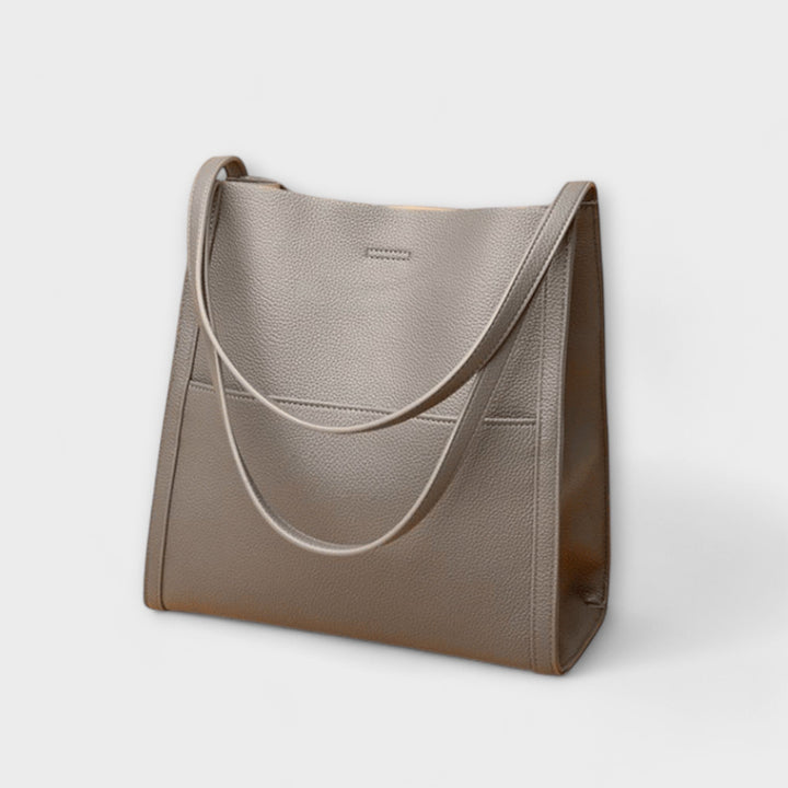 Cécile. - Bolsa de couro feita à mão