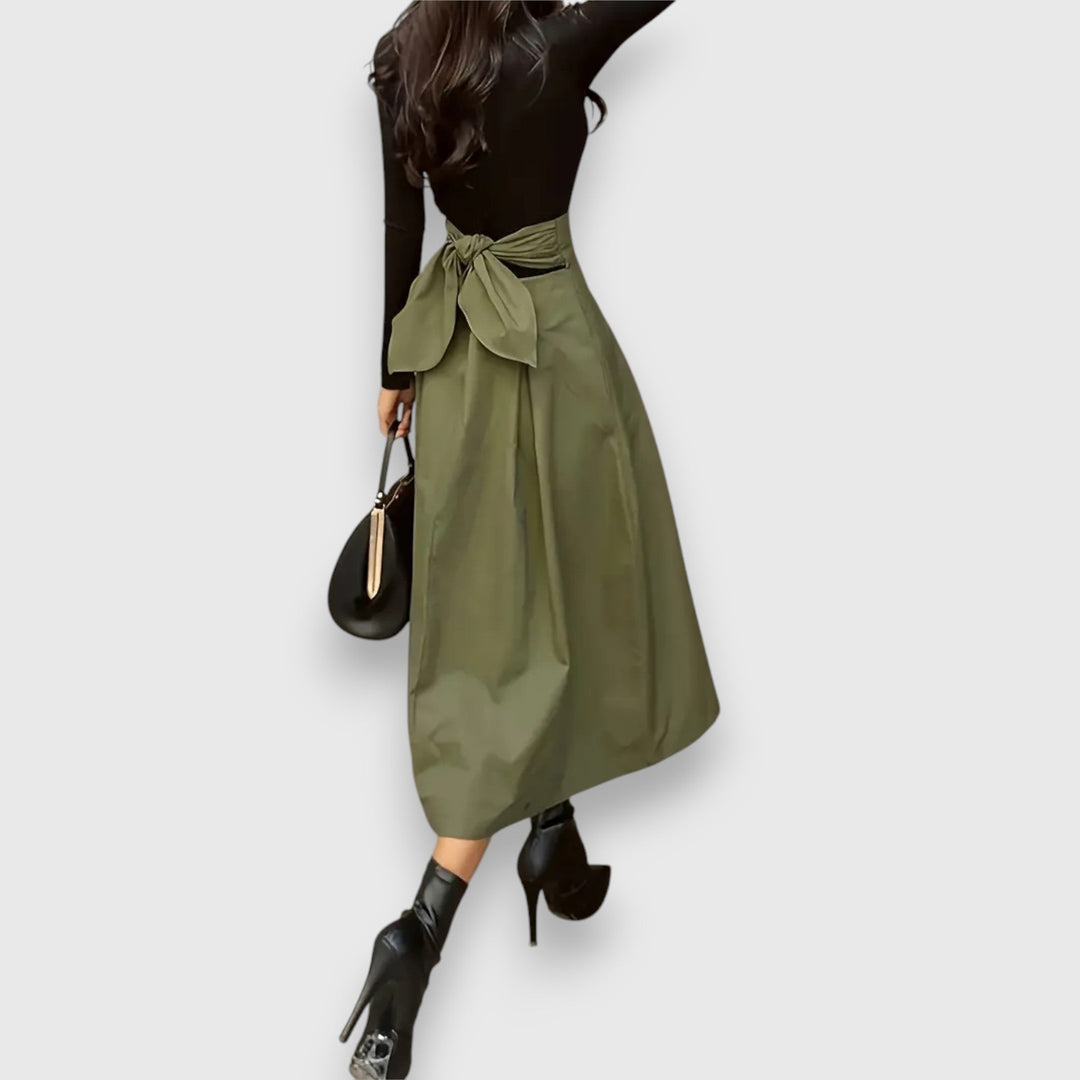 Elina – Saia Midi Elegante