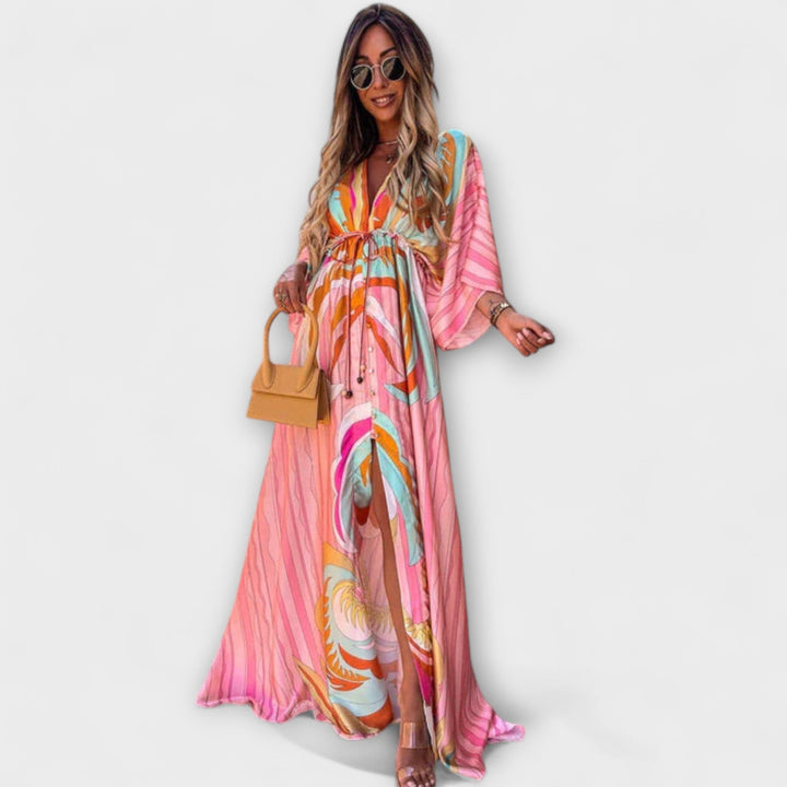 Isla - Vestido Colorido e Estiloso
