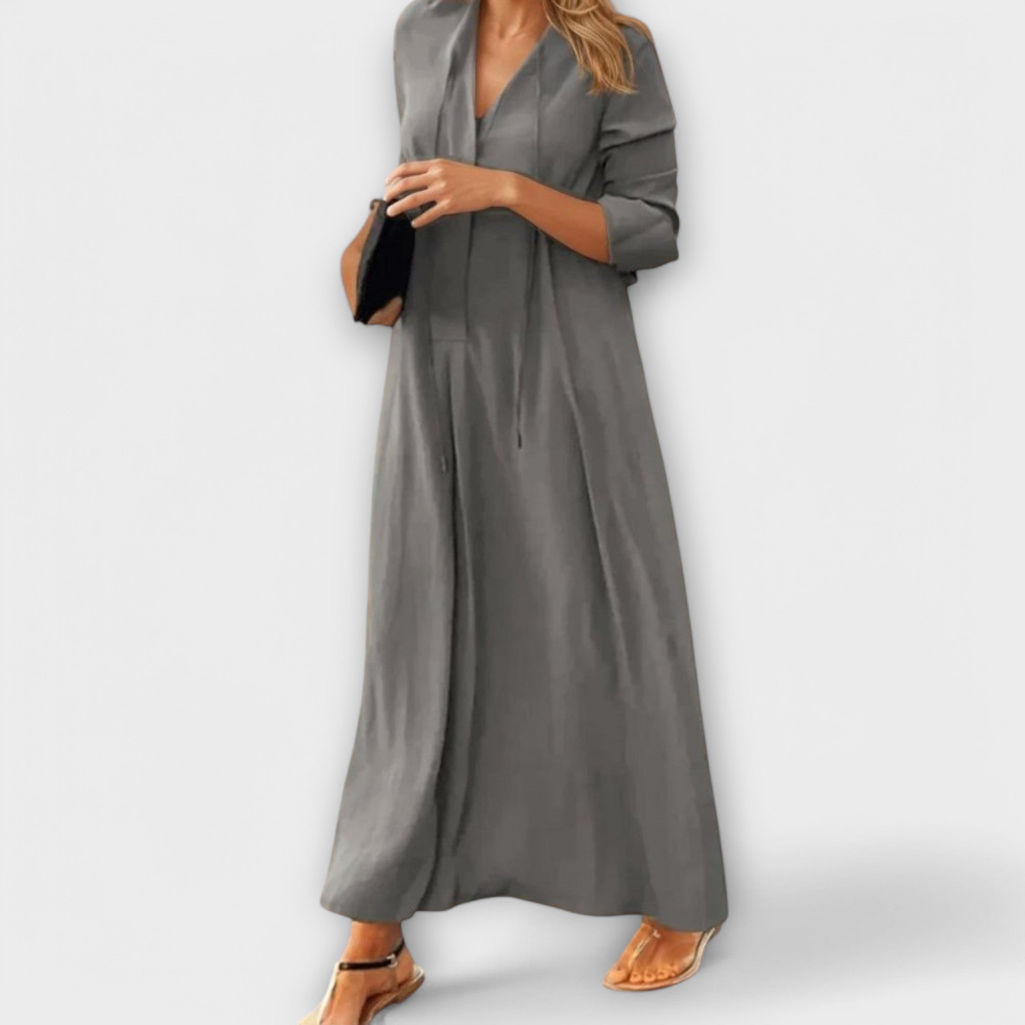 Adelinde - Vestido Maxi Arejado