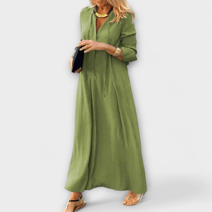 Adelinde - Vestido Maxi Arejado
