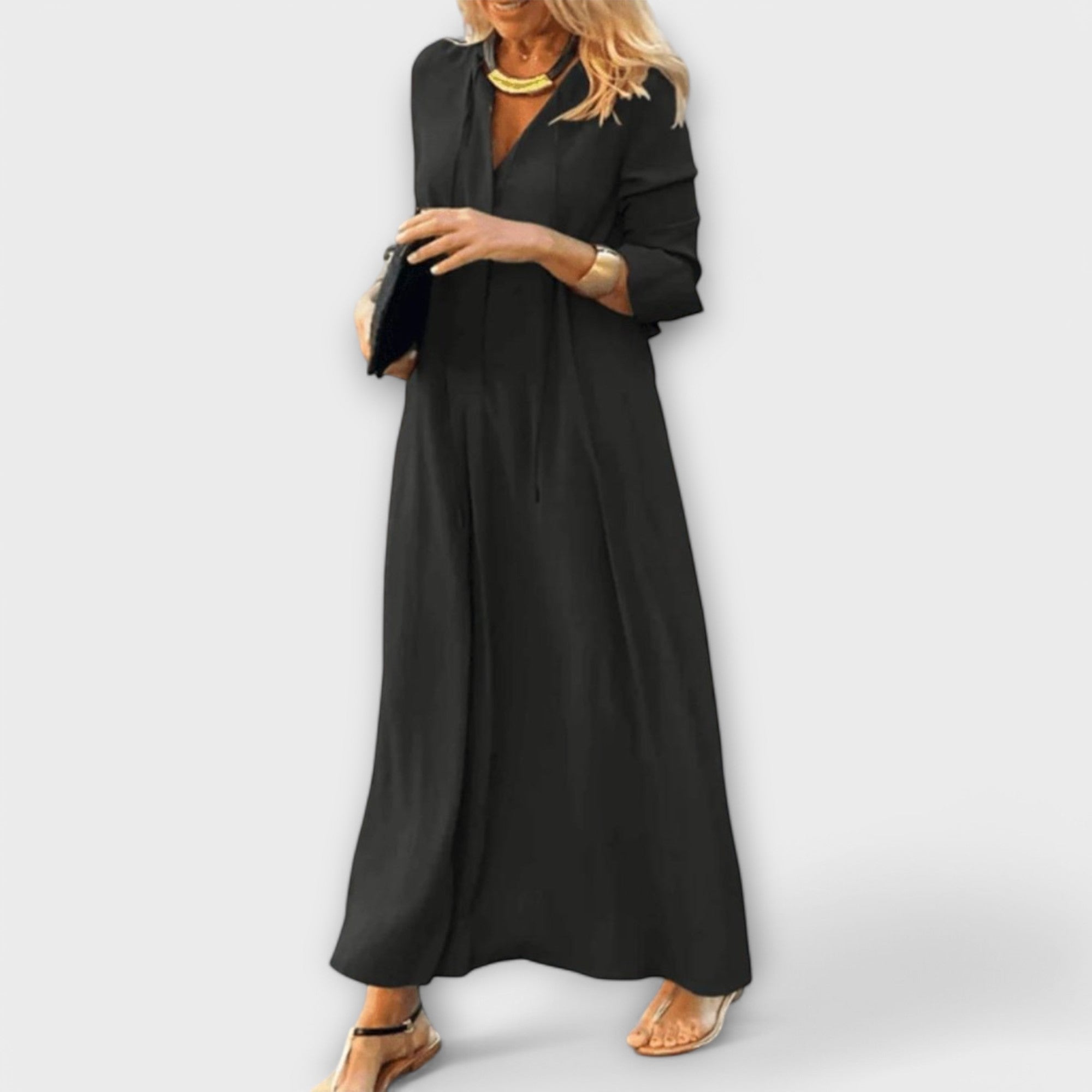 Adelinde - Vestido Maxi Arejado