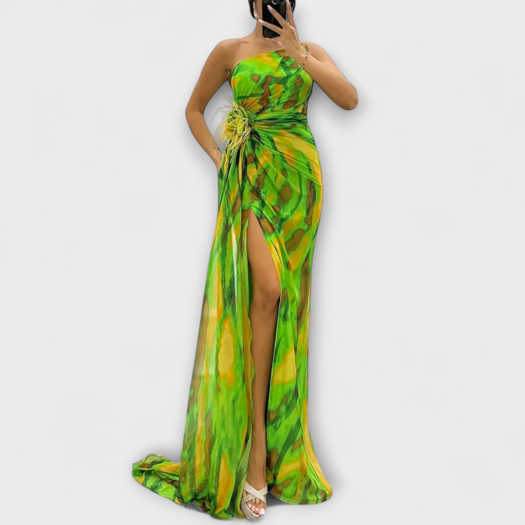 Noemi - Vibrante Maxi-Vestido