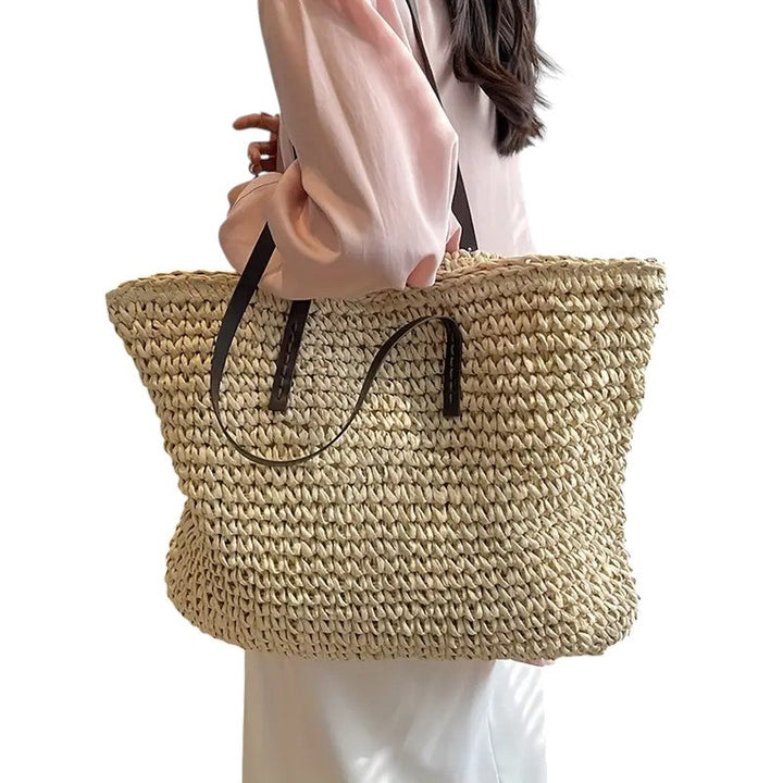 Cécile.- Bolsa de Lona Trançada