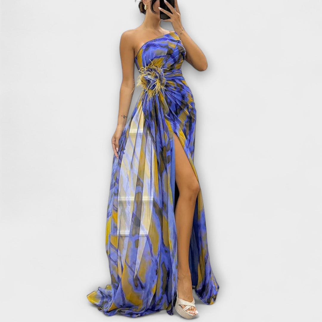 Noemi - Vibrante Maxi-Vestido