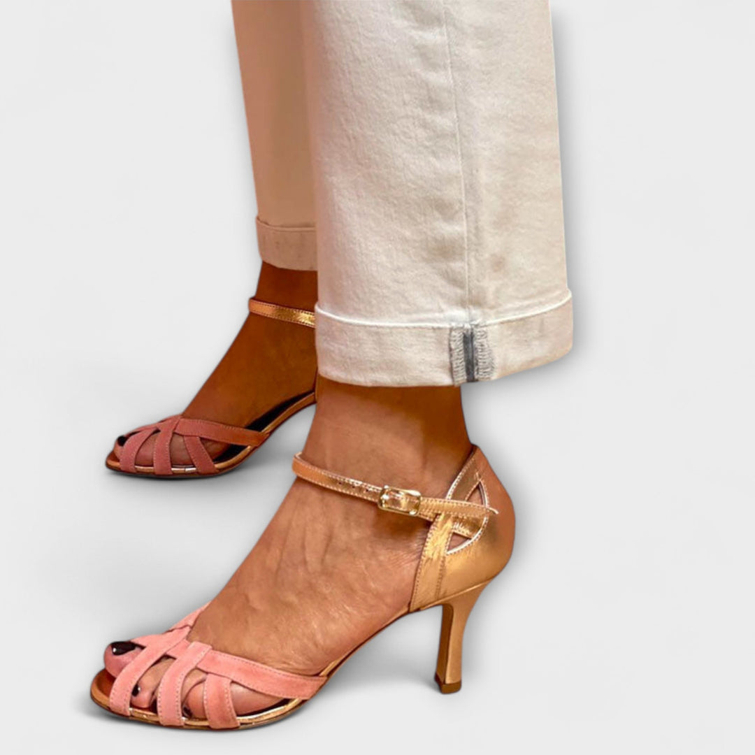 Calista – Glamour em Ouro e Rosa