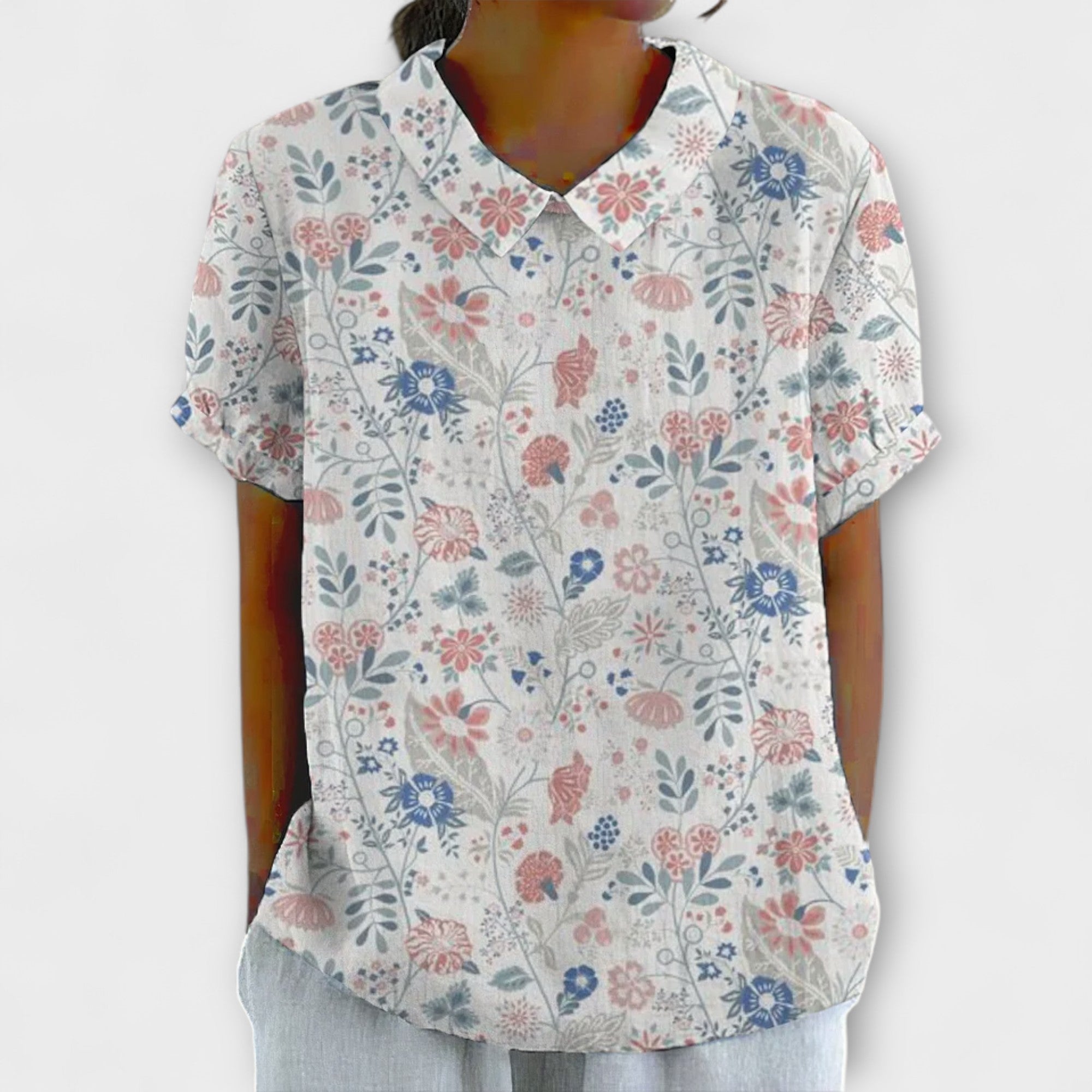 Chrissi - Blusa Flores