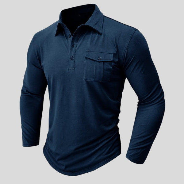 Camisa Casual Jeff com Bolsos