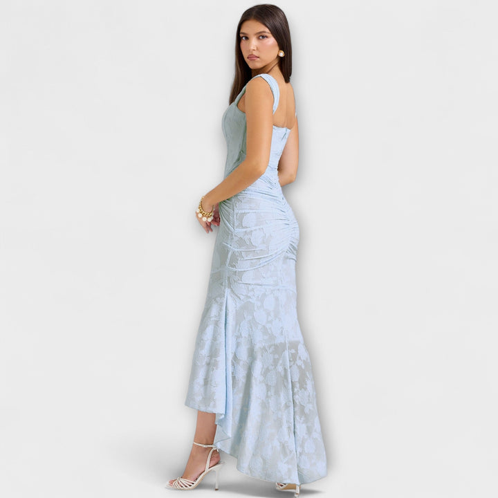 Renske - Vestido Longo com Corset Elegante e Refinado