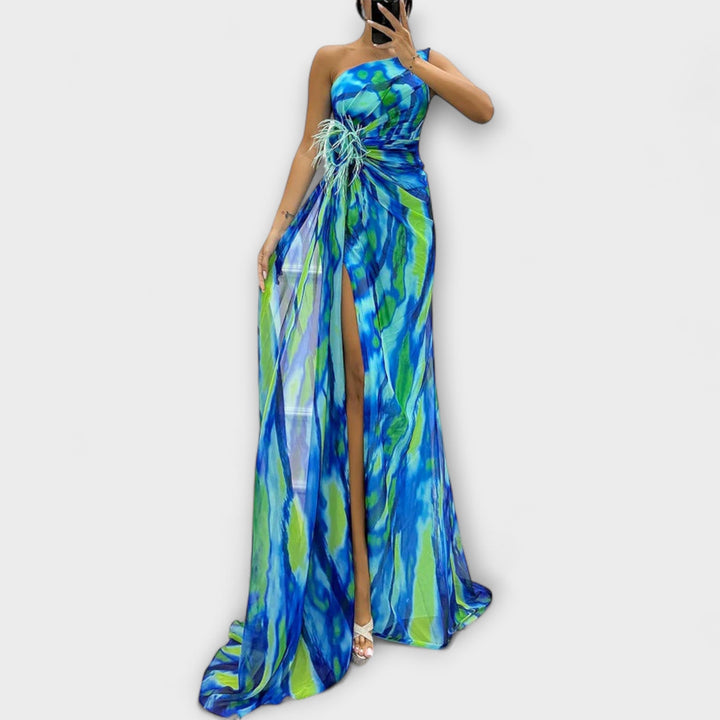 Noemi - Vibrante Maxi-Vestido