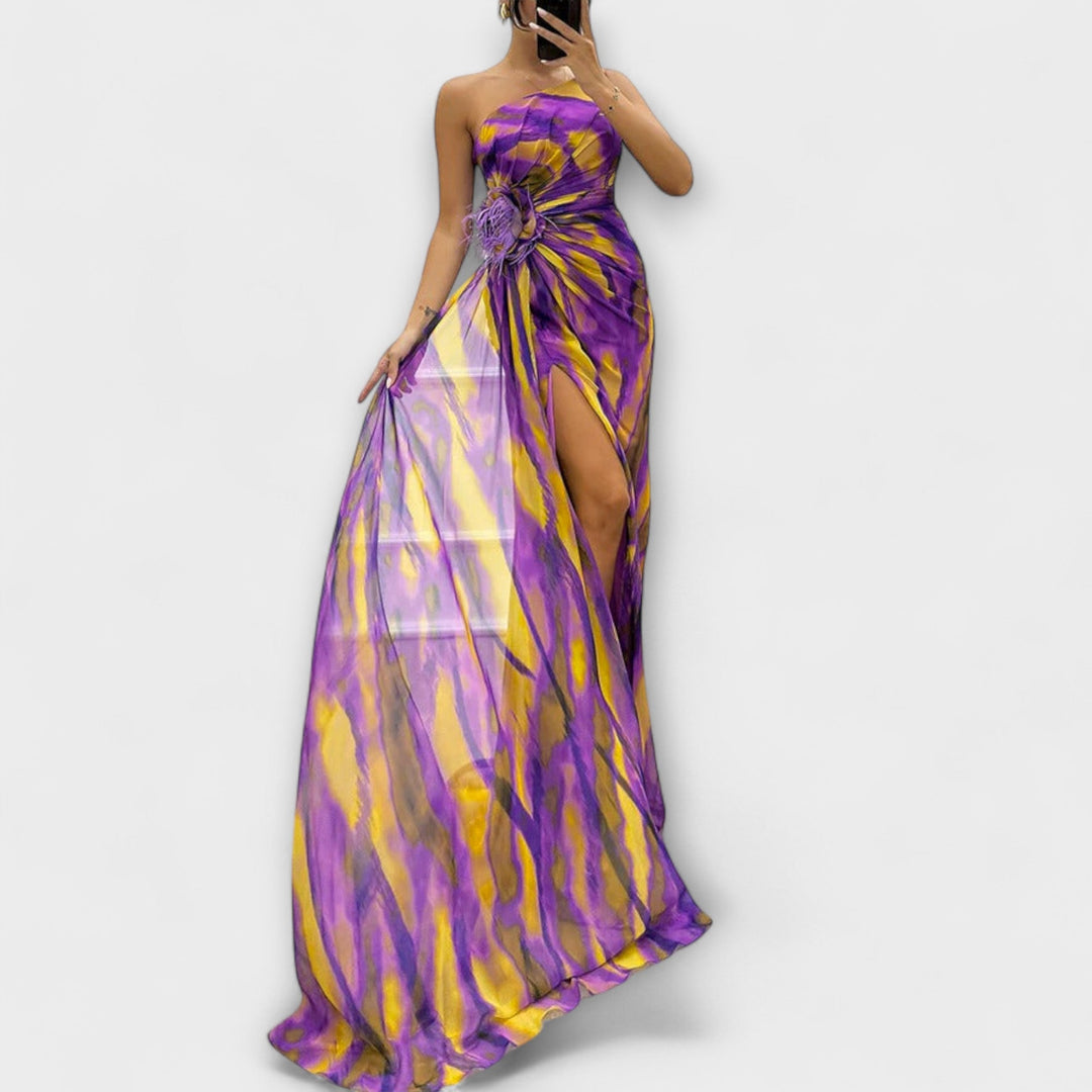 Noemi - Vibrante Maxi-Vestido