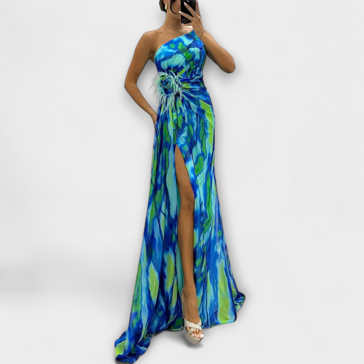 Noemi - Vibrante Maxi-Vestido