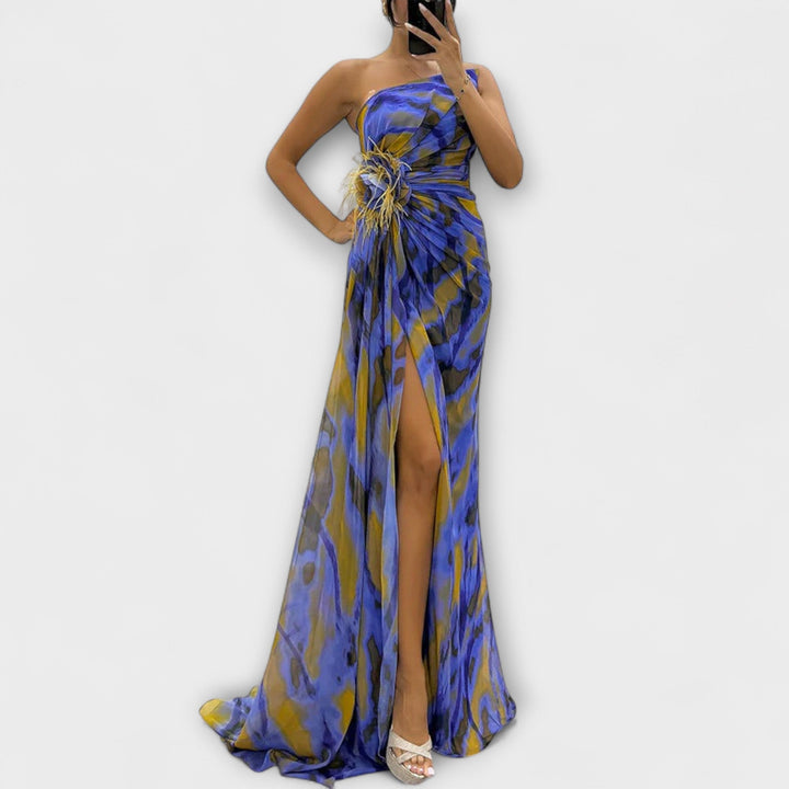 Noemi - Vibrante Maxi-Vestido