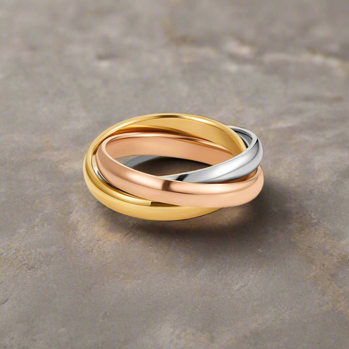 Anel Loop Tri-Color