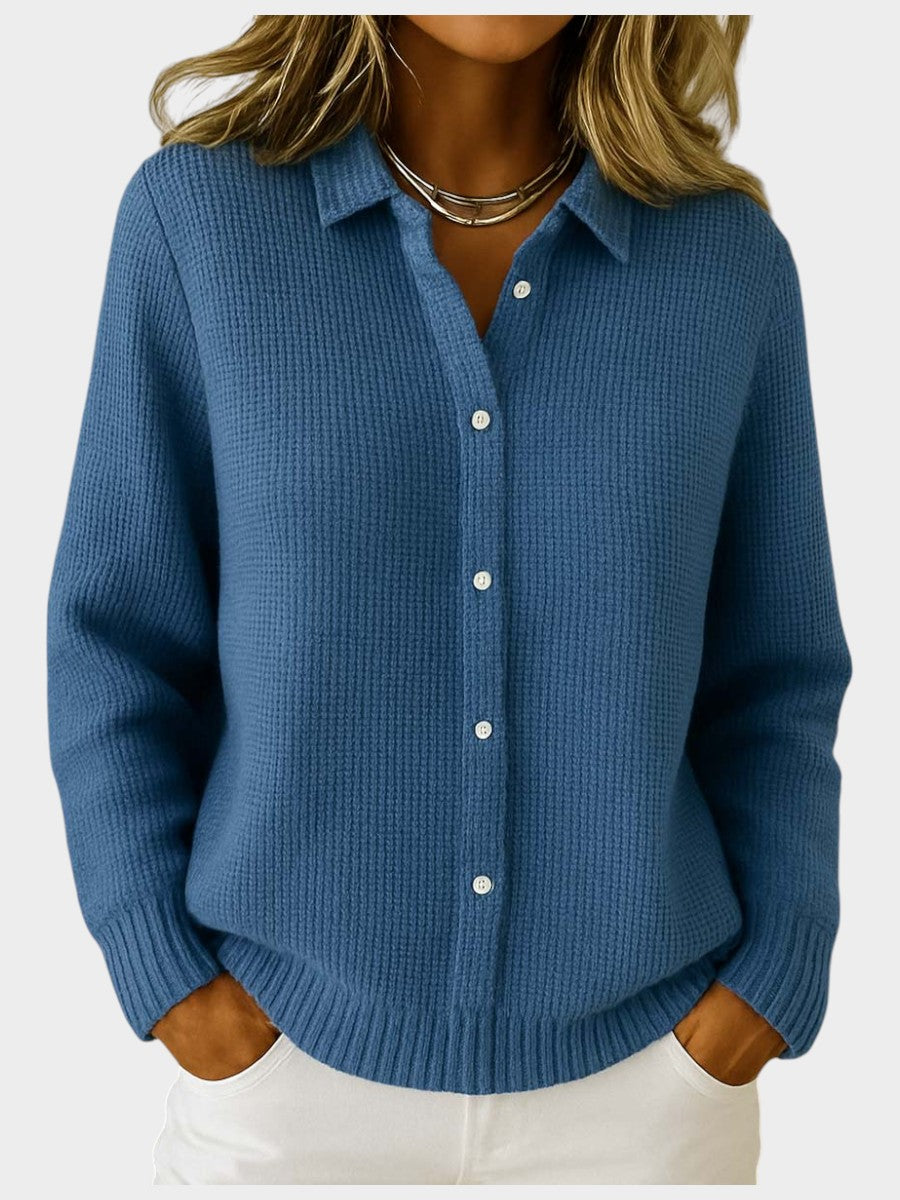 Maeve | Clássico Cardigan Malha com Botões