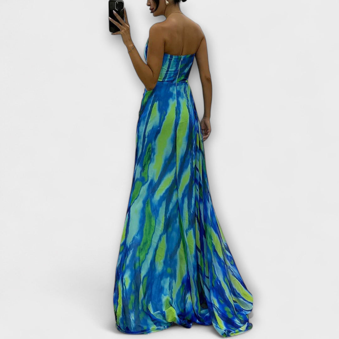 Noemi - Vibrante Maxi-Vestido