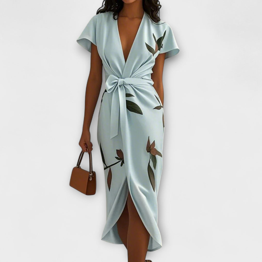 Vestido Midi Satinado