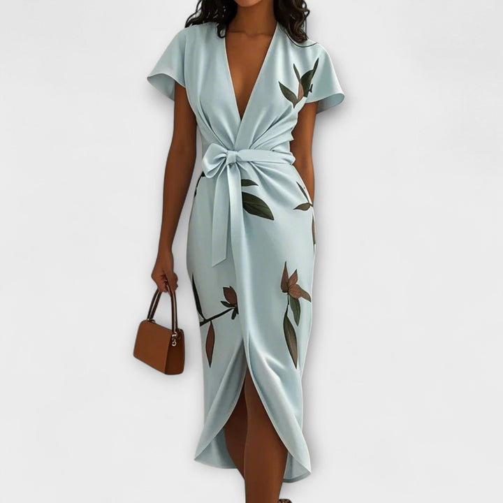 Vestido Midi Satinado