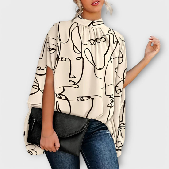 Jacqueline - Blusa de Noite Versátil