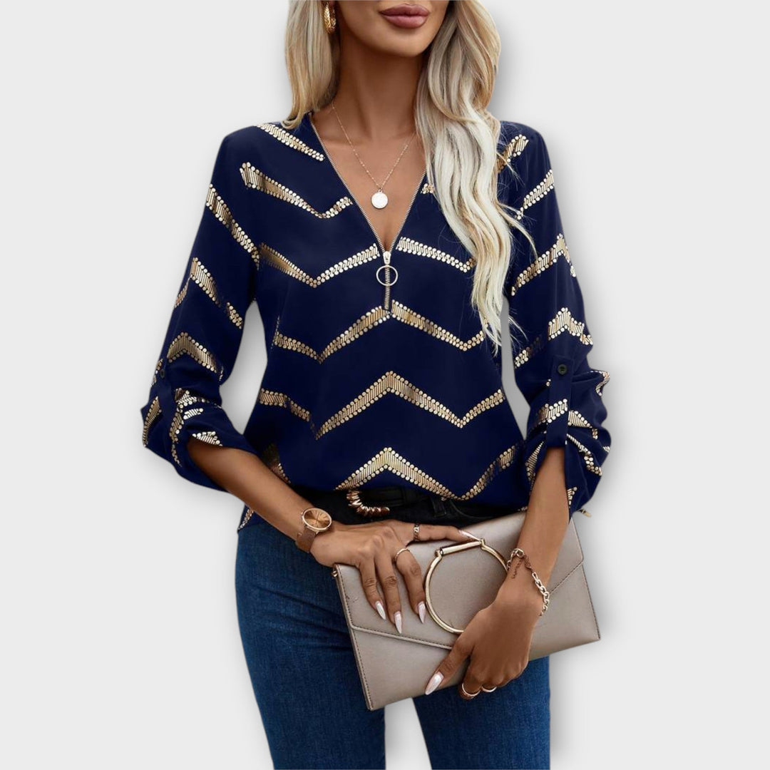 Emma - Blusa elegantemente intemporal