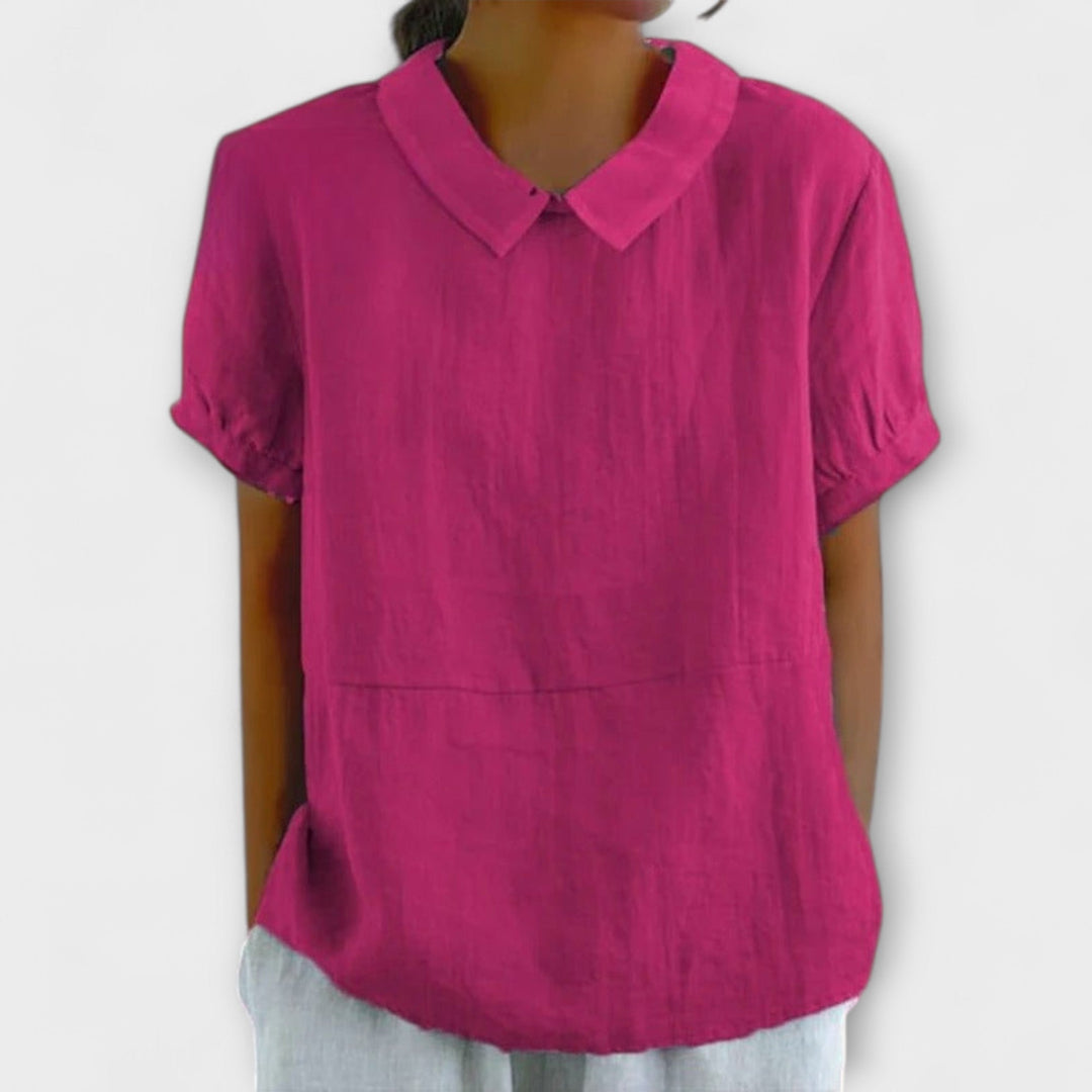 Lia - Blusa de Manga Curta
