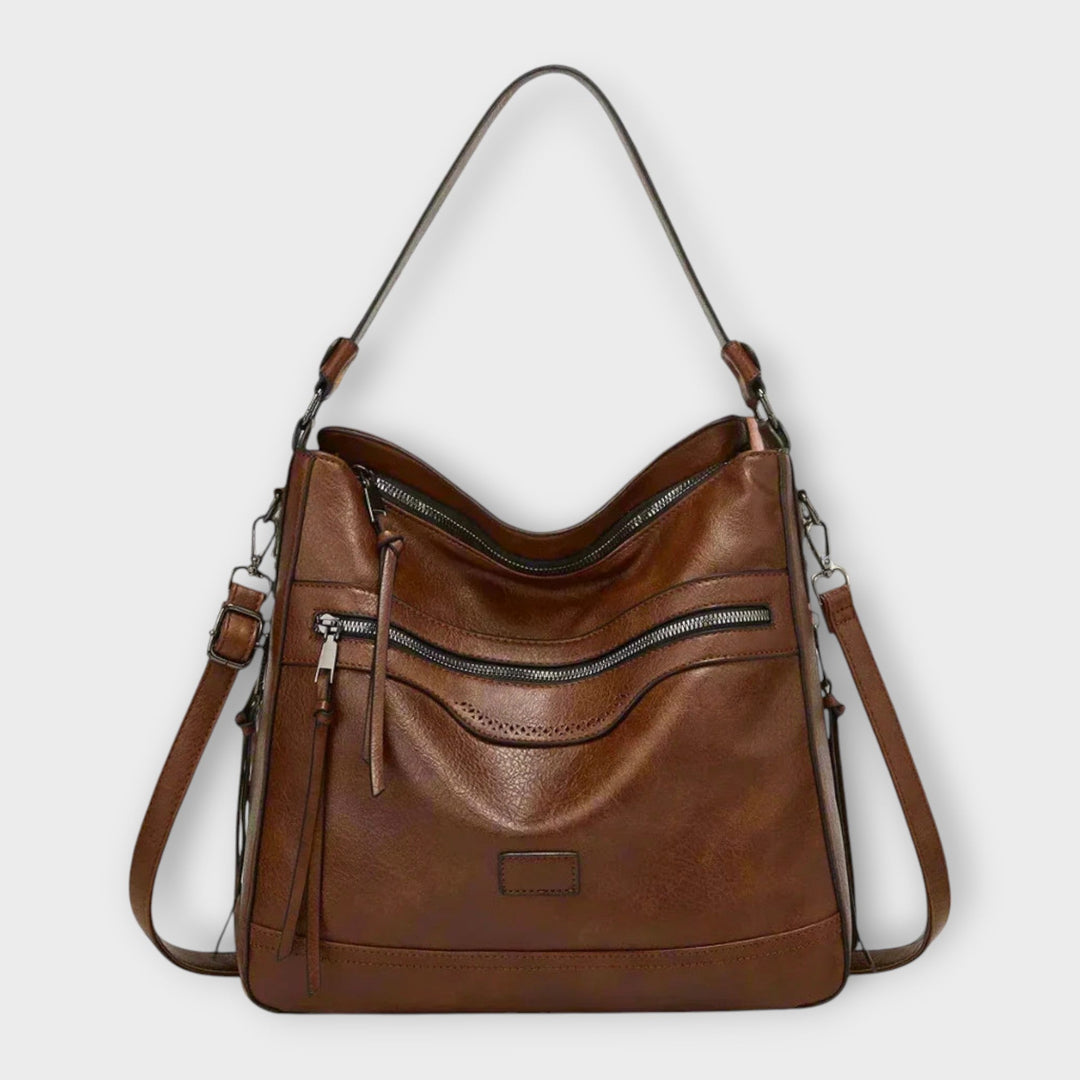 Cécile. - Bolsa de Ombro Retro Clássica