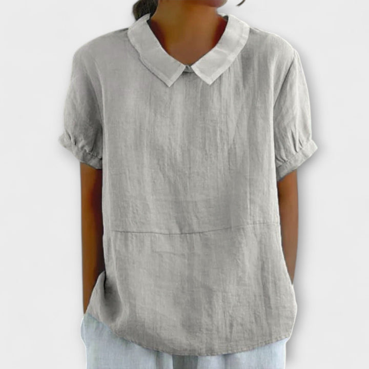 Lia - Blusa de Manga Curta
