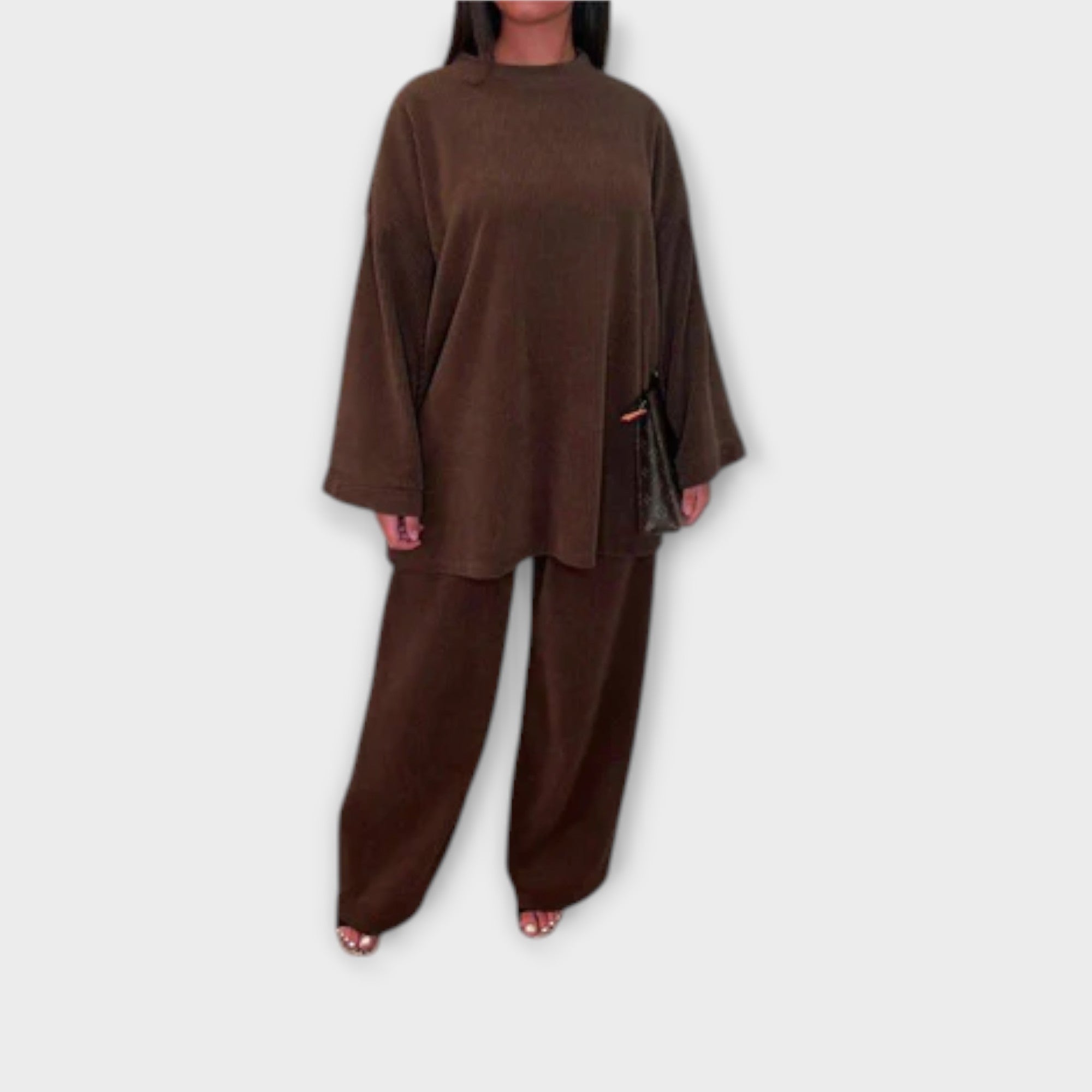 Ingrid - Conjunto em Tamanho Grande - Estilo Canelado