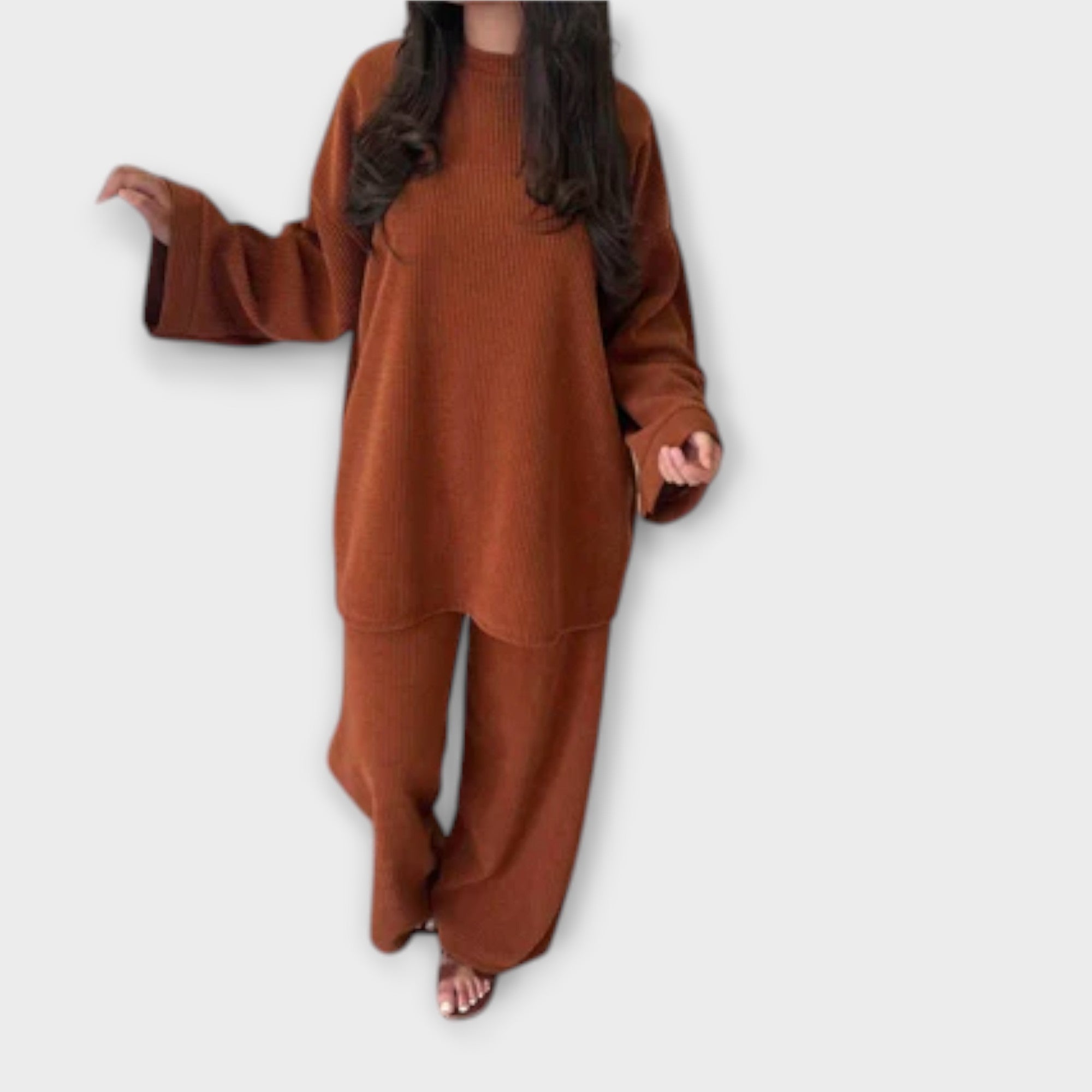 Ingrid - Conjunto em Tamanho Grande - Estilo Canelado