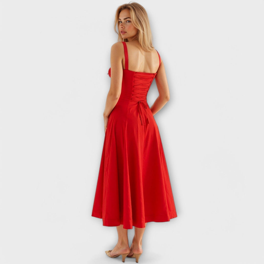 Kiana - Vestido Midi de Corset
