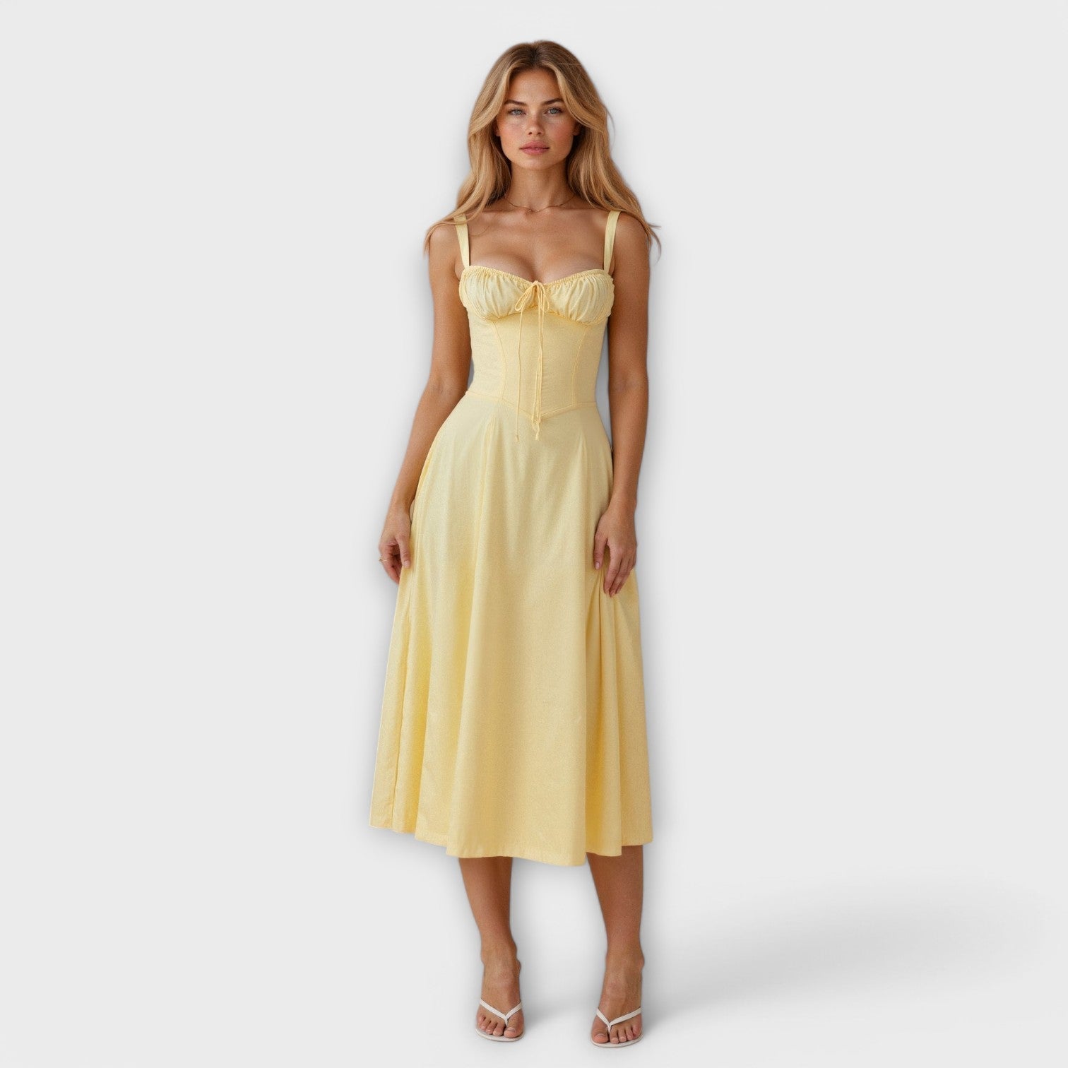 Kiana - Vestido Midi de Corset