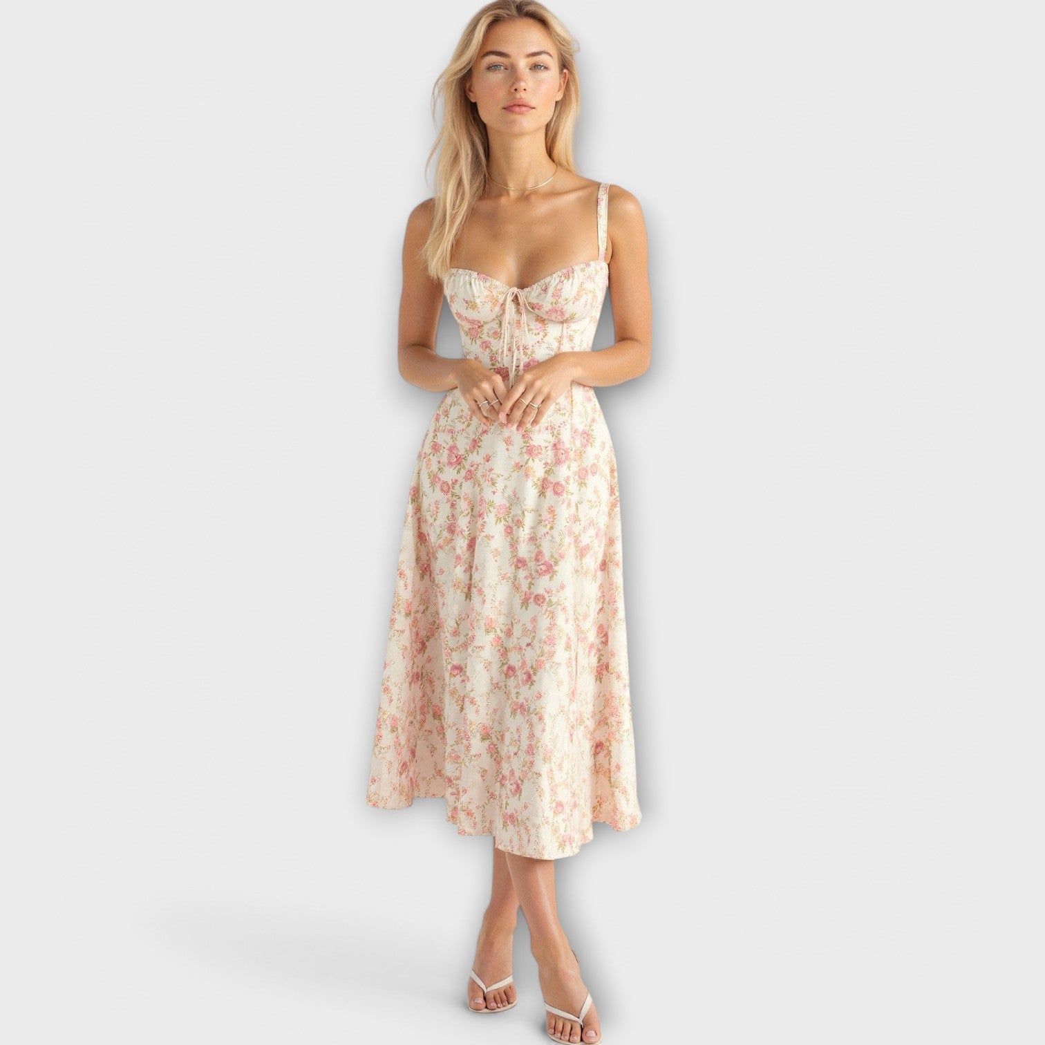 Kiana - Vestido Midi de Corset